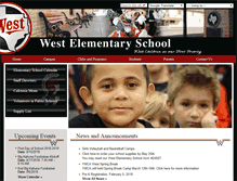 Tablet Screenshot of es.westisd.net